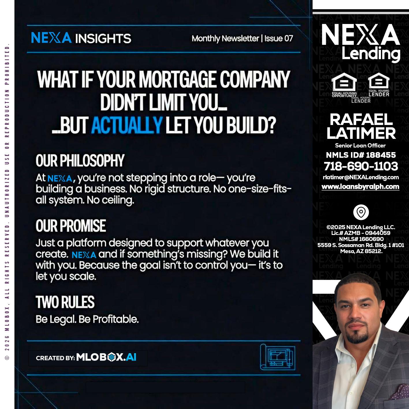 NEXA INSIGHTS - Rafael Latimer -Senior Loan Officer